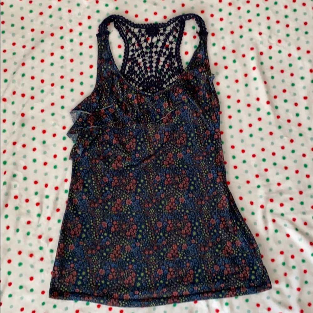 Eyeshadow Sheer Tank-Top